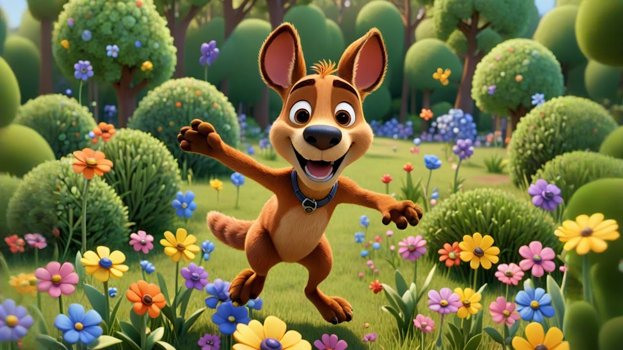 Jump Like a Kangaroo – Fun Song | Energetic Kids Song | Playful Nursery ...