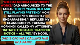 Dad Called Me 'The Family Disappointment' At Christmas - I Own 74% Of His Entire Company...