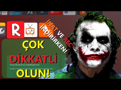 İNAT BOX VE REC BOX NASIL İNDİRİLİR DİYENLER DİKKAT! REC BOX YAPIMCILARINDAN ÇOK ÖNEMLİ UYARI... .😯