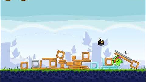 My custom Angry Birds Level