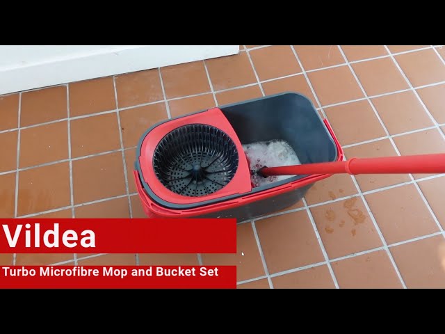 Vileda Turbo Microfibre Mop and Bucket Set 