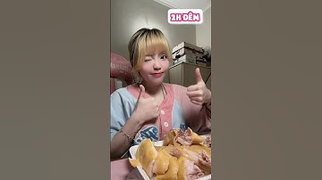 Mukbang Gà Ủ Muối Cùng White toxic , Joi FF #bemontv #freefire #mukbang