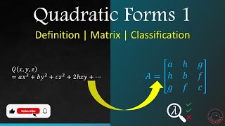 The Eigenvalue Trick That  Will Chang Your Math Grades 💎 Quadratic Forms