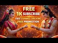 जल्दी आओ 1012 Live Channel Promotion Free Live Promotion Live Channel Checking 200 subscriber✅