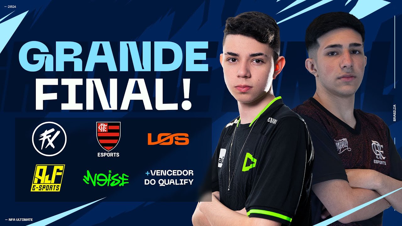 NFA ULTIMATE - GRANDE FINAL PRESENCIAL NA BGF - LOUD, FLUXO, LOS, FLAMENGO, AJF e SAIDEIRA!