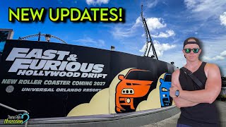 Universal Orlando Updates! Hollywood Drift Construction, Lost Continent & Horror Nights 2026! 