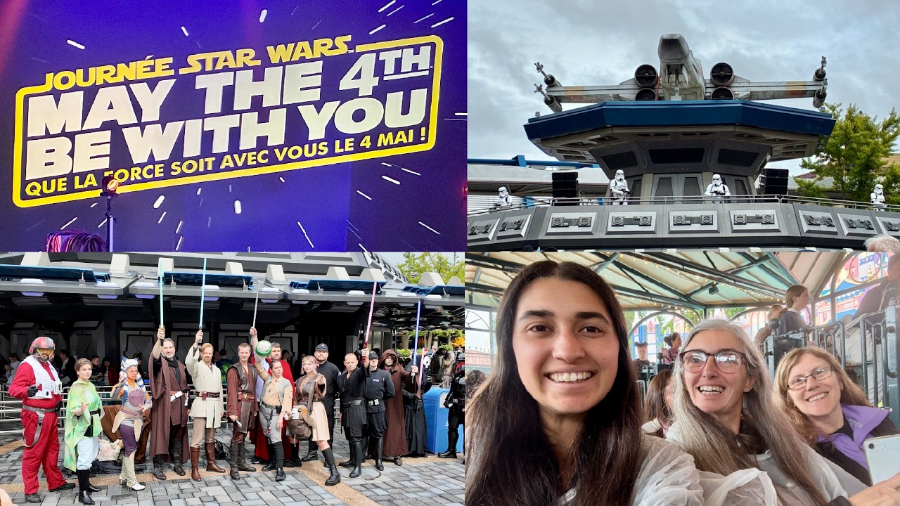 We Had NO IDEA Disneyland Paris Did This for STAR WARS DAY! 😱 | Disneyland Paris May the 4th Vlog
