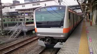 E233系0番台八トタT18編成 JR中央線中央特快東京行き 八王子駅発車