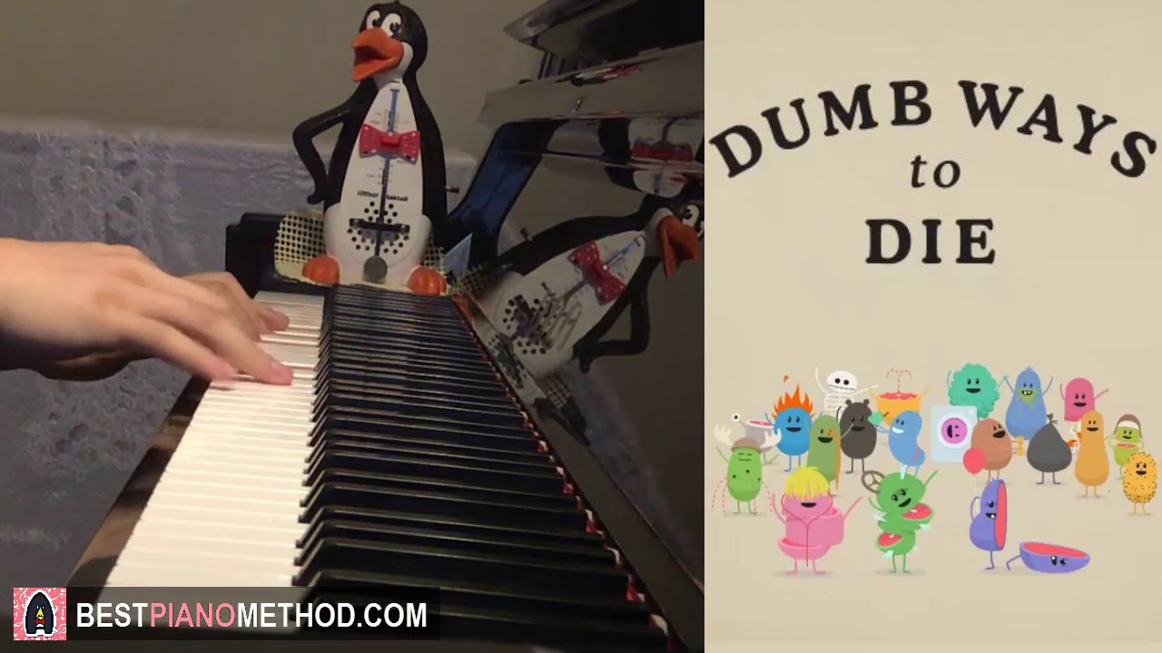 Dumb Ways To Die (Piano Cover by Amosdoll) - YouTube