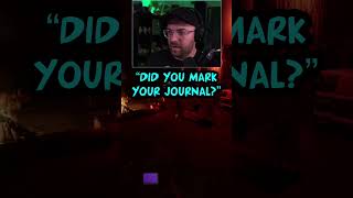 'DID YOU MARK YOUR JOURNAL?' 😂 | Phasmophobia #shorts
