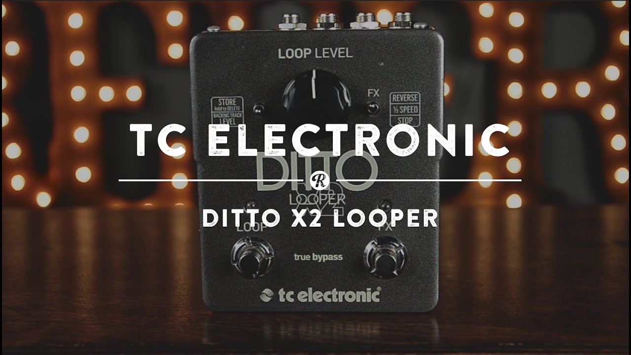 TC Electronic Ditto X2 Looper | Reverb