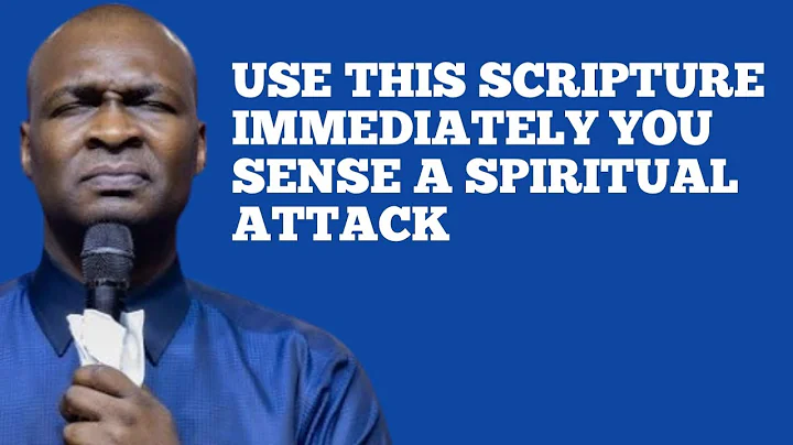 USE THIS SCRIPTURE IMMEDIATELY YOU SENSE A SPIRITUAL ATTACK || APOSTLE JOSHUA SELMAN 