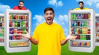 ₹100000 A to Z Cold Drink Challenge | जल्दी कोल्ड ड्रिंक पीयो और जीतो एक लाख screenshot 4