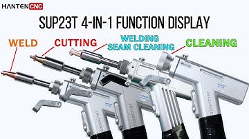 SUP23T Laser Welding Machine 4 in 1 Multifunctional Demo #laserweldingmachine #laserwelding