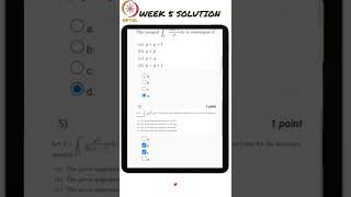 Engineering Mathematics 1 | week 5 solution | NPTEL #nptelassignmentsolution screenshot 4