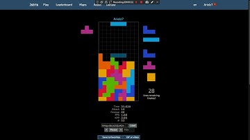 Jstris | 40L Sprint sub 1 min (59.232) | Arielz