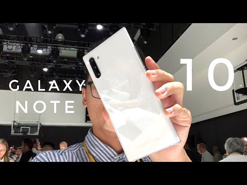 Đánh giá nhanh Galaxy Note 10: Full HD+, không thẻ nhớ