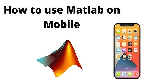 How to use the MATLAB on Mobile | Android Phone | For writing the Programs