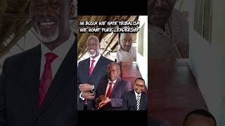 In Busia we hate tribalism we want pure leadership #edima