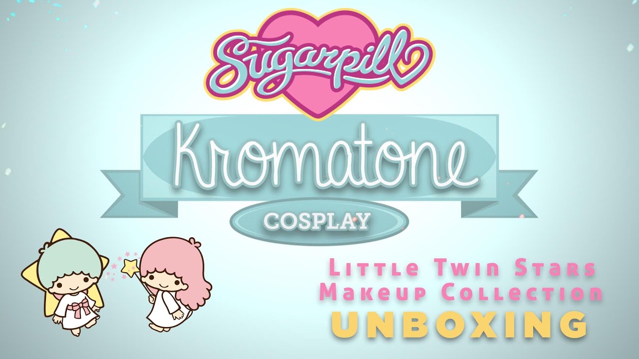 Sugarpill's Little Twin Star Makeup Collection: Unboxing - Kromatone Cosplay