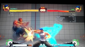 SSFIVAE: Yun Genei Jin Tips and Combos