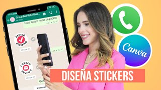 📱¿Cómo hacer STICKERS para WhatsApp en CANVA? Gratis screenshot 5