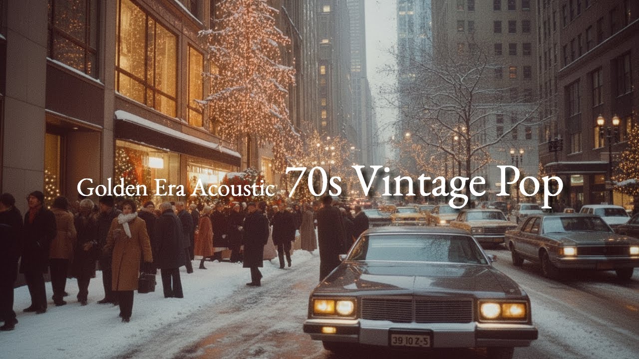 Winter Acoustic Original Songs with 70s Golden Oldies Vibe (1 Hour)