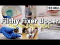 DEEP CLEAN &amp; ORGANIZE MY FILTHY FIXER UPPER! | NEW HOUSE EXTREME CLEANING MOTIVATION