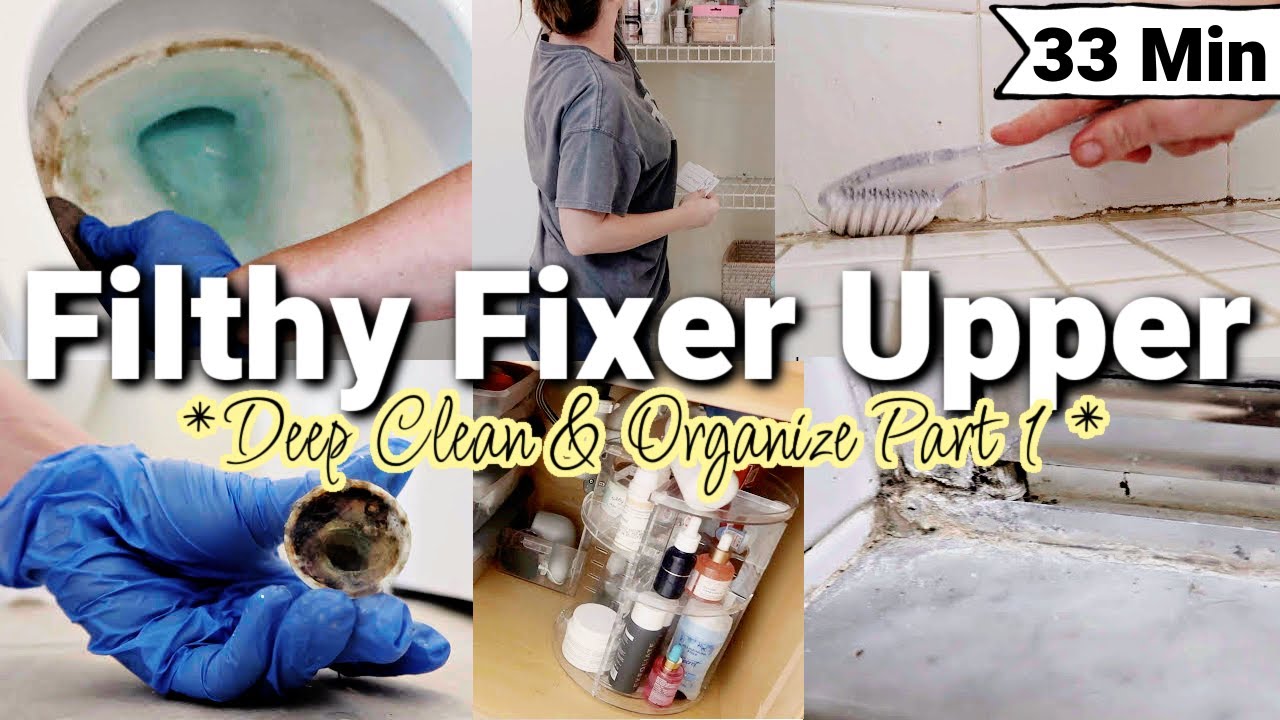 DEEP CLEAN & ORGANIZE MY FILTHY FIXER UPPER! | NEW HOUSE EXTREME