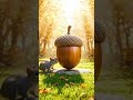 STOP! 🛑 He found the MAGIC Golden Acorn! 🐿️✨ #shorts