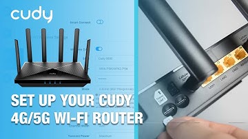 Set up your Cudy 4G/5G Wi-Fi router | By Demes