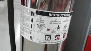Amerex Water Fire Extingisher