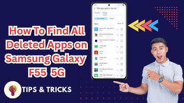 How To Find All Deleted Apps on Samsung Galaxy F55 5G in 2025 – Easy Step-by-Step Guide!