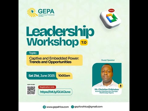 GEPA Leadership Workshop recording
