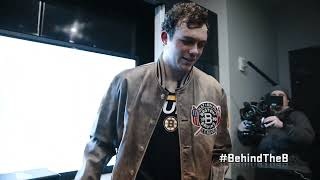 Behind The B: Beecher Gets Postgame Jacket