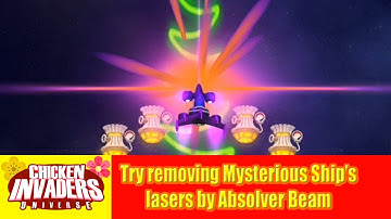 Chicken Invaders Universe (Early Access) - Try removing Mysterious Ship