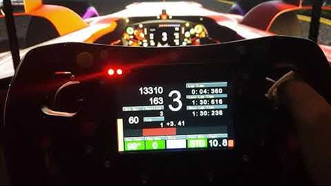 Race Simulator F1 2DOF steering wheel