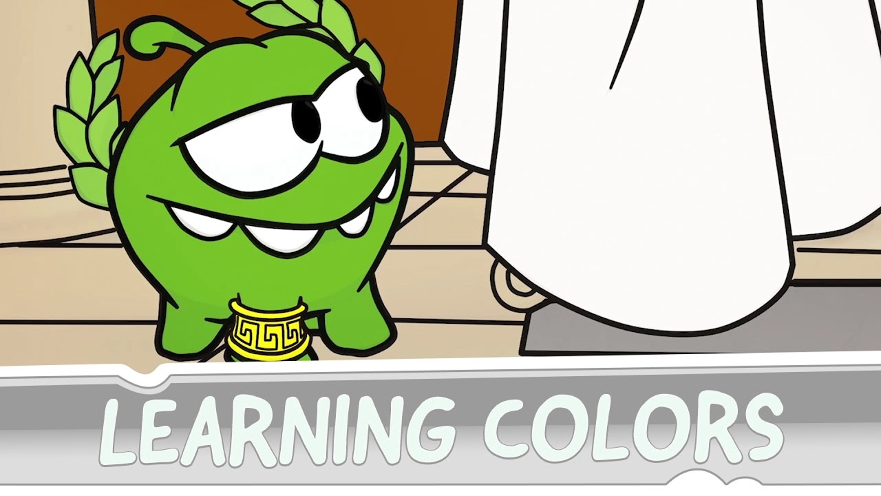 ⁣Learning Colors with Om Nom - Ancient Greece