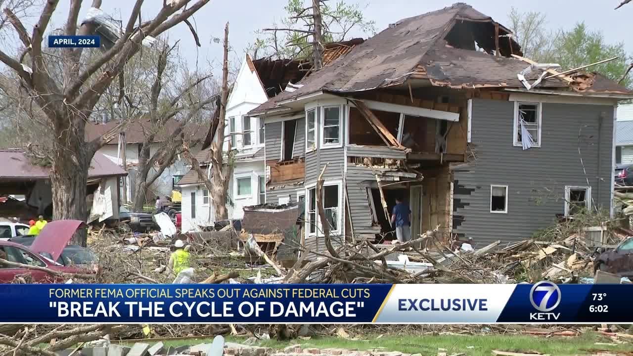 'Break the cycle of damage': Former FEMA official speaks out against federal cuts
