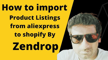 How to import Products from aliexpress to Shopify by Zendrop and Oberlo | Ali Express Dropshipping