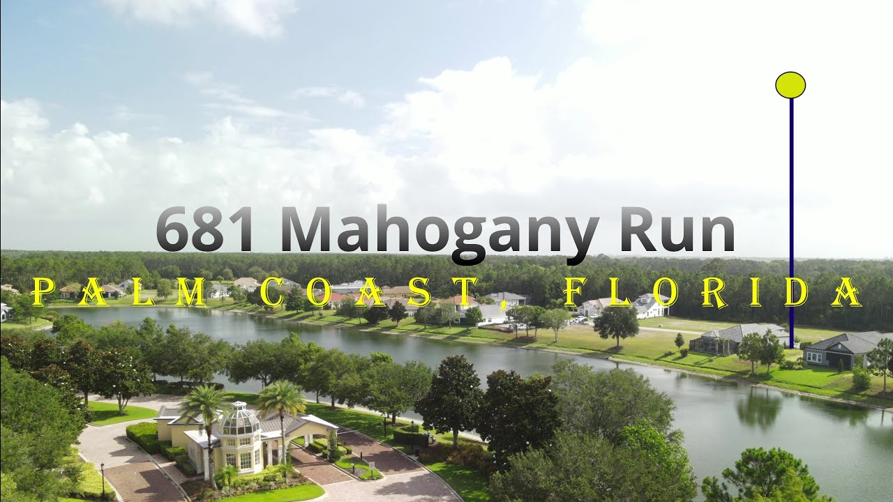 Enjoy the Aerial Tour of 681 Mahogany Run (Lot) 