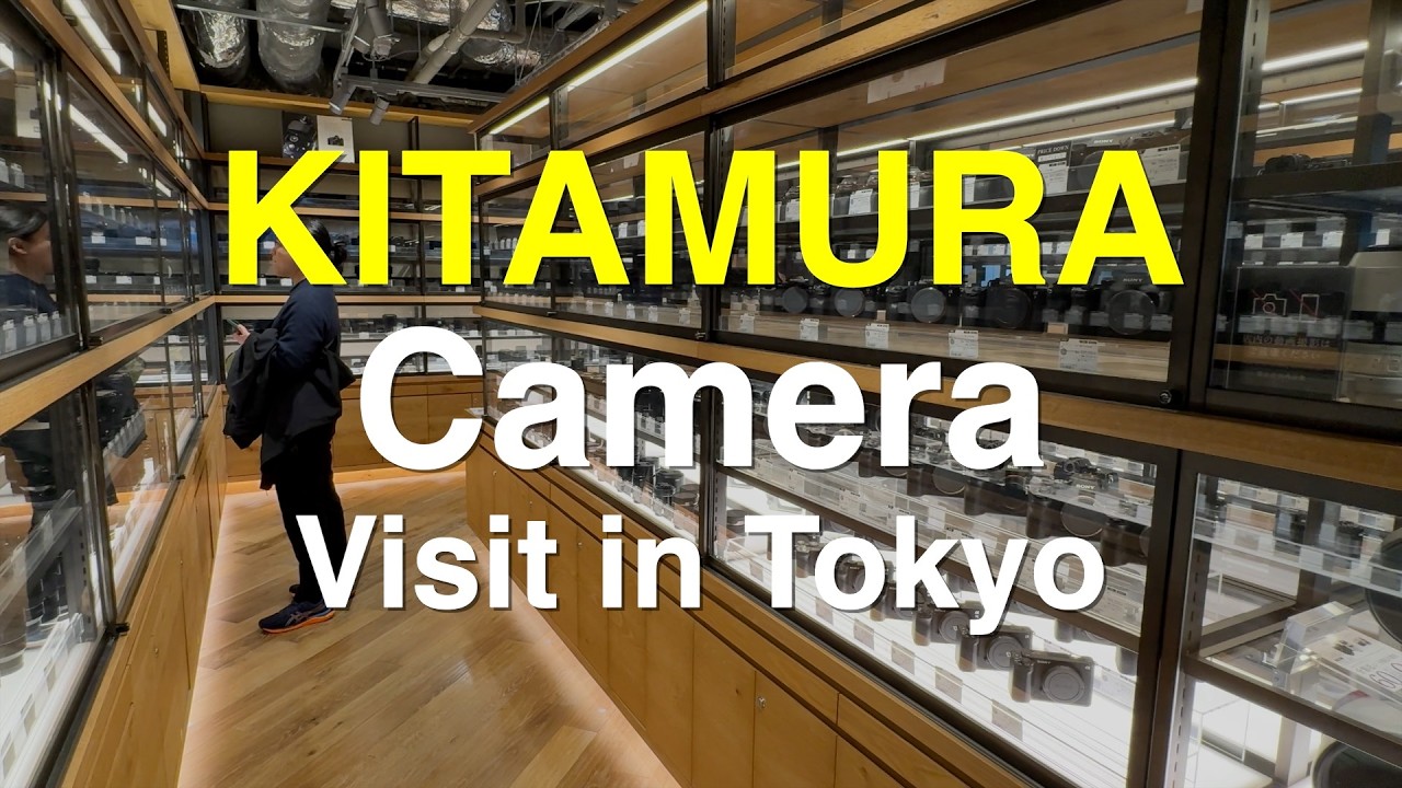 Kitamura Camera Store Visit in Tokyo