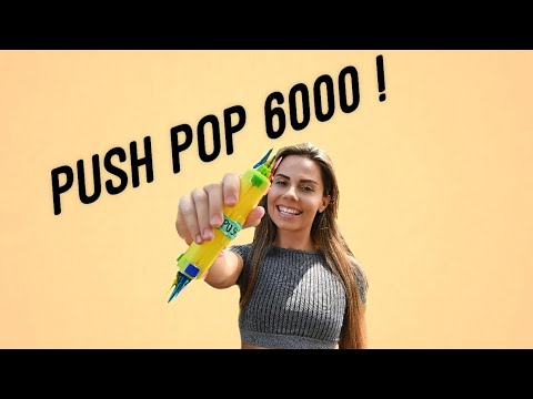 Creating the Most EPIC Candy Weapon out there !! The Push Pop 6000
