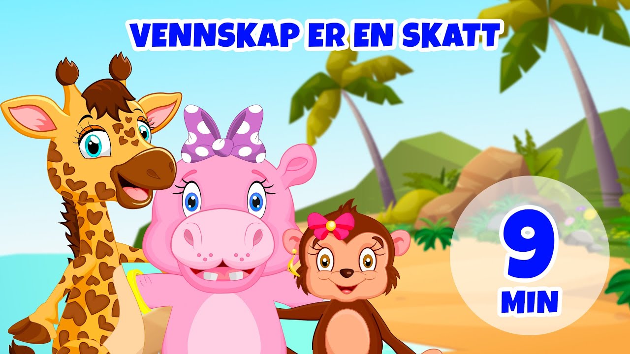 Vennskap er en skatt - 9 min Giramille | Barnerim og barnesanger