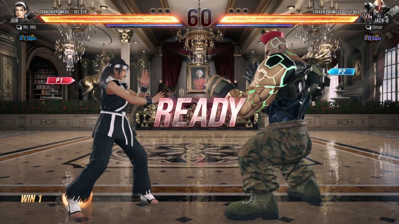 JUN KAZAMA VS JACK 8 TEKKEN 8 ONLINE