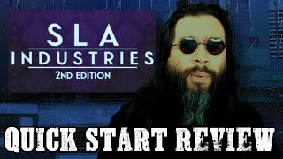 #RPG - SLA Industries 2nd Edition Quick Start Review
