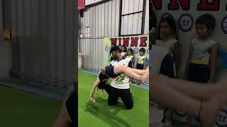 Back Handspring Basic Training lovegymnastics sport fitness flexible strength flip