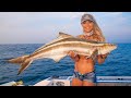 Deep Sea COBIA Fishing! {Catch Clean & Cook} Fish Steaks on the BBQ! Stuart Florida Fishing!