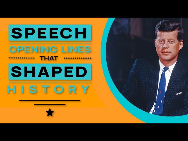 15 Powerful Speech Opening Lines (And How to Create Your Own)