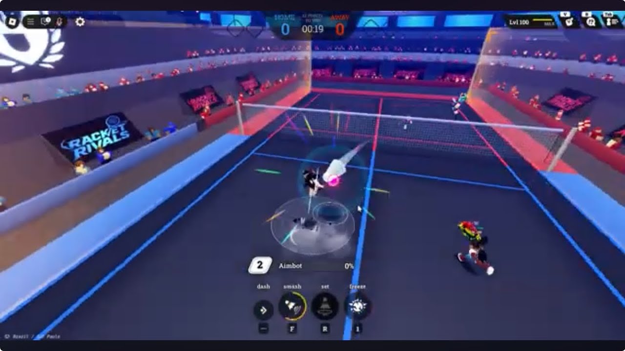 Racket Rivals Lobby Racket Rivals Roblox Ranked Season 1 Part 2 - YouTube